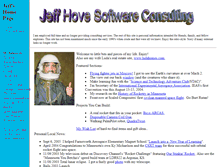 Tablet Screenshot of jeffhove.com